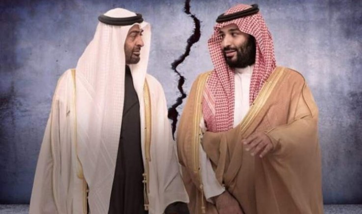 الصراع السياسي يهدد البيئة التجارية بين دولتي العدوان السعودي الإماراتي